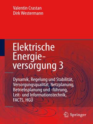 cover image of Elektrische Energieversorgung 3